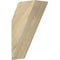 Ekena Millwork 6"W x 10"D x 18"H Traditional Rough Sawn Knee Brace, Douglas Fir BRC06X10X18TRA00RDF - alternate 1